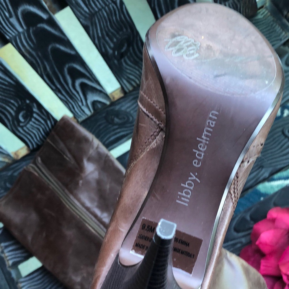 Libby Edelman Leather Boots - image 8